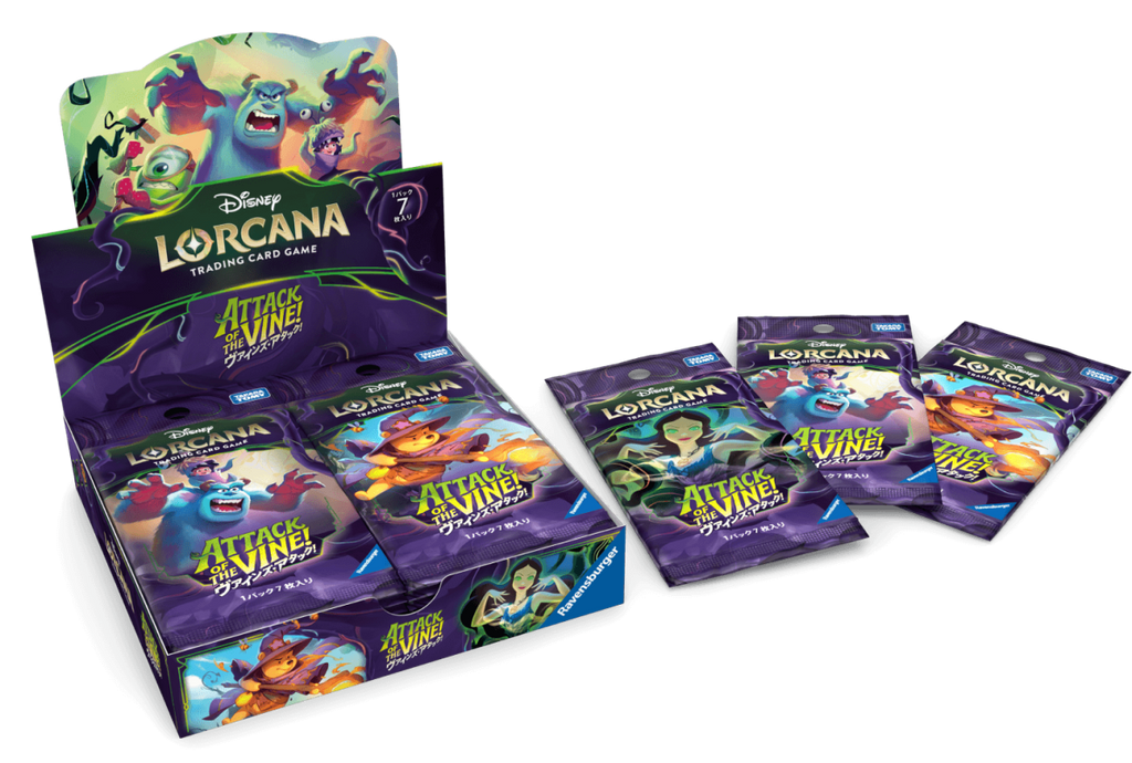 lorcana japanese booster box Attack of the Vine! Disney Design - Choose one:PM FIN Absolute Virtue tgtgho24all Players explore the realm UNBOXING Magic: The Gathering