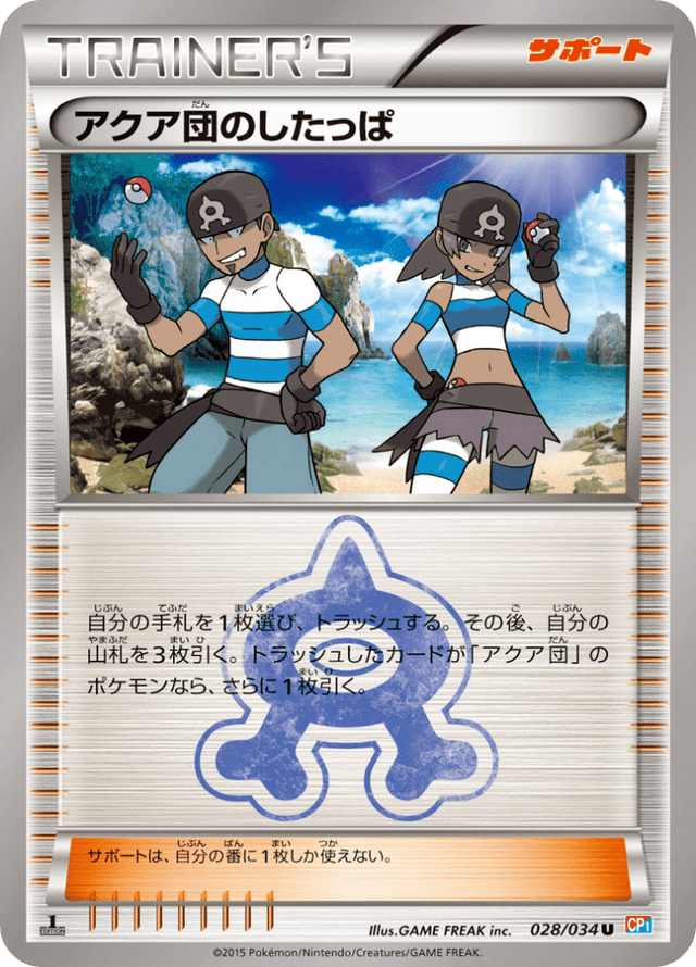 Team Aqua Grunt 028/34