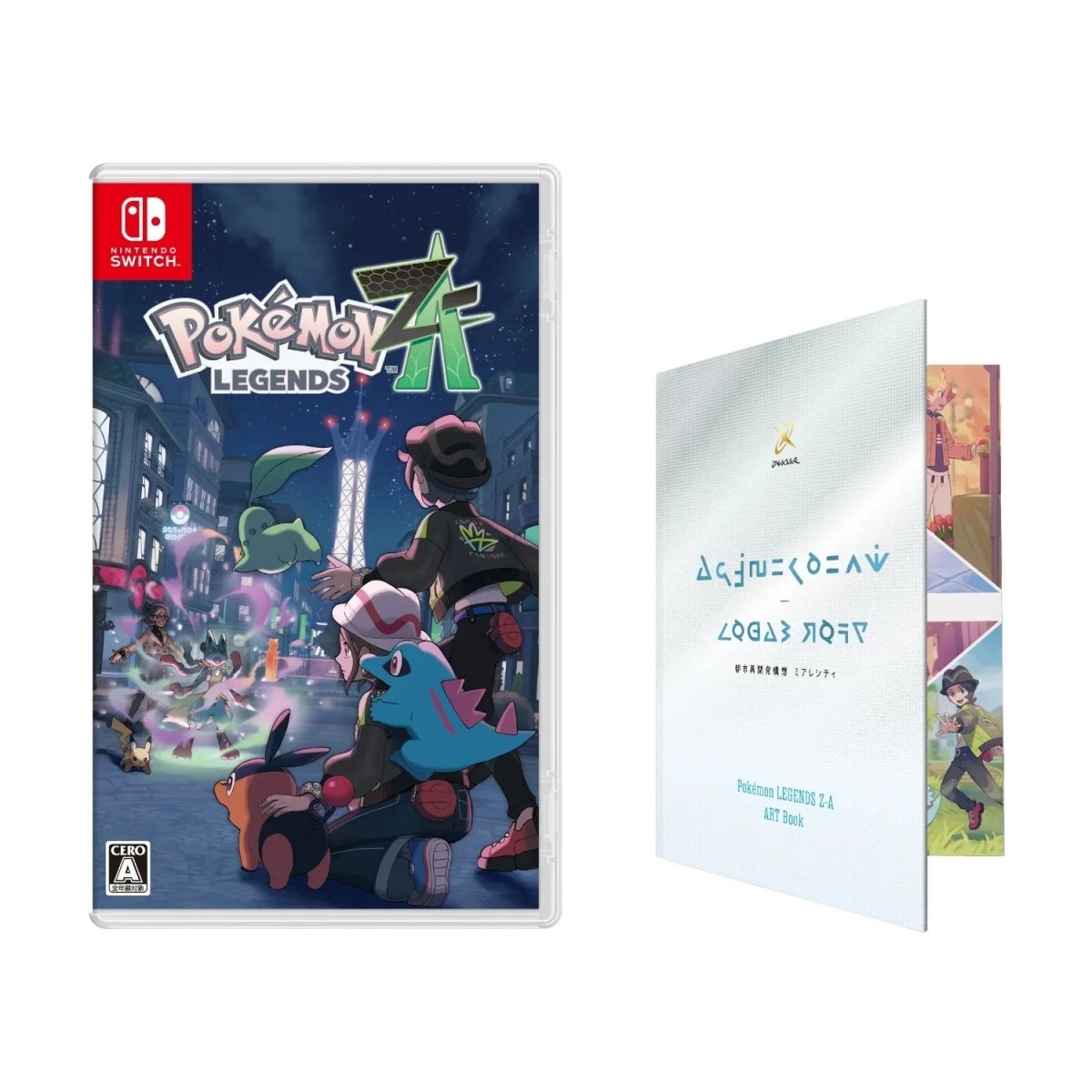 Game} Pokémon LEGENDS Z-A with ART Book – PokeNinJapan
