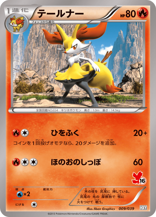 Braixen 009/45