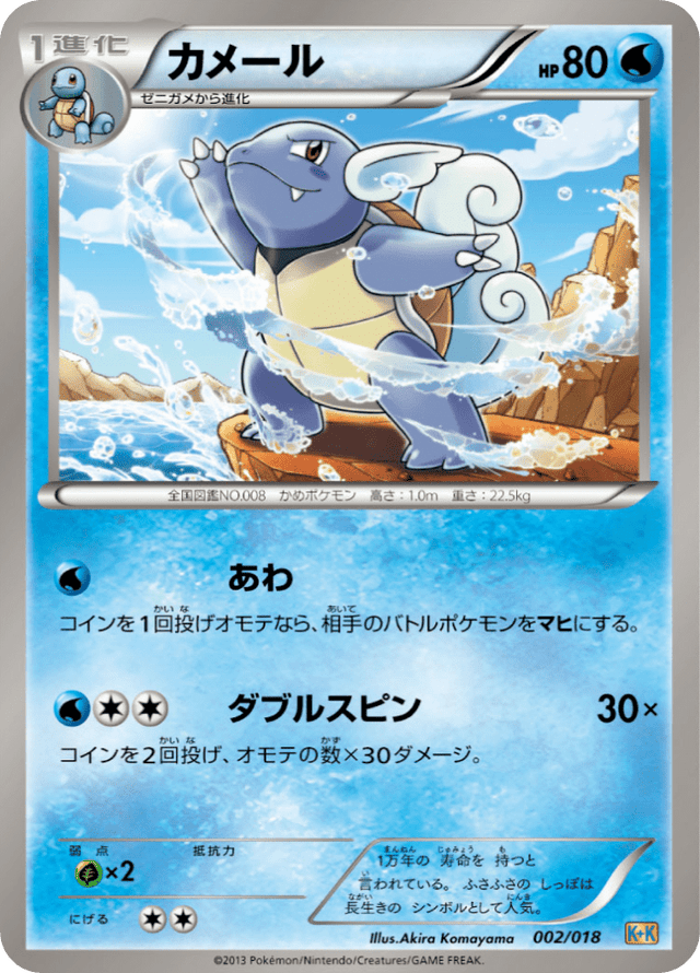 Wartortle 002/19