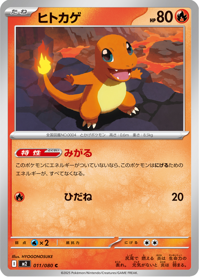 Charmander 011/80