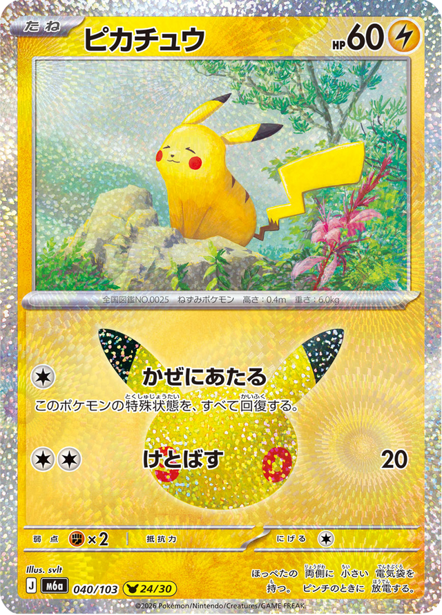 Pikachu 040/103