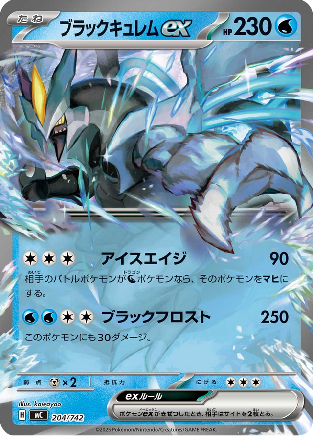 Black Kyurem ex 204/742