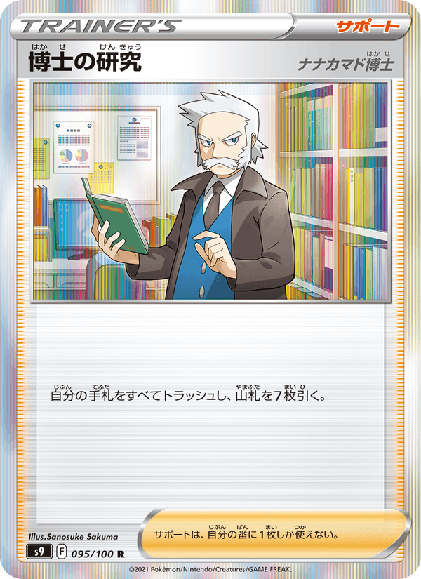 Professor's Research 095/100