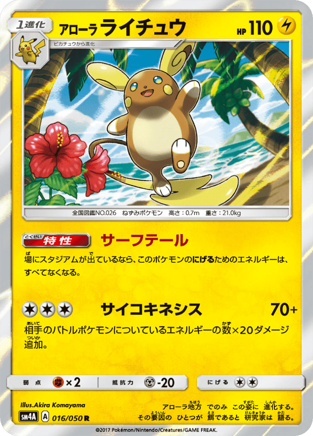 Alolan Raichu 016/50