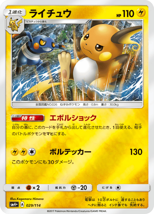 Raichu 029/114