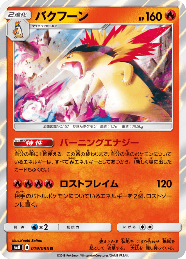 Typhlosion 019/95
