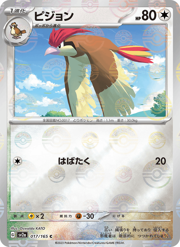 Pidgeotto 017/165