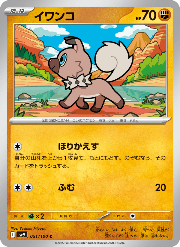 Rockruff 051/100