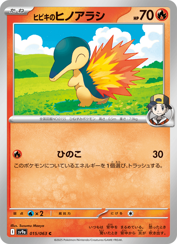 Ethan's Cyndaquil 015/63