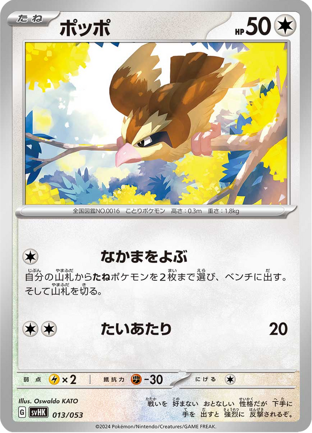 Pidgey 013/53