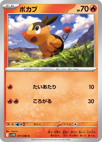 011/086}Tepig[Masterball]