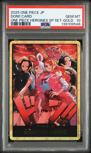 [PSA 10] DON!! CARD | Japanese One Piece Card PSA Grading