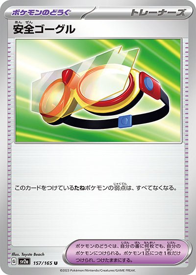 157/165}Safety Goggles[Masterball]