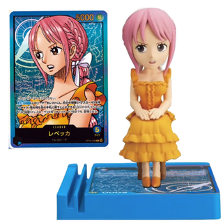 Pre-order LECAFIG ONE PIECE Rebecca + Special Card Weekly Shonen Jump Limited