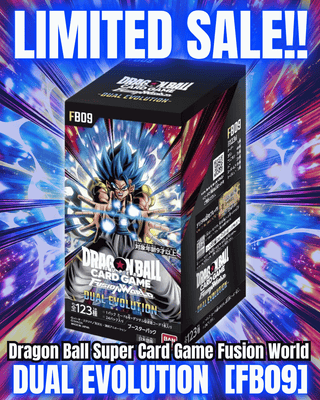 限時特賣 {BOX} Dragon Ball TCG Fusion World : DUAL EVOLUTION FB09
