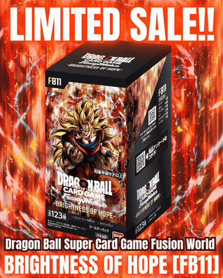 Venta limitada {BOX} Dragon Ball TCG Fusion World : BRIGHTNESS OF HOPE FB11
