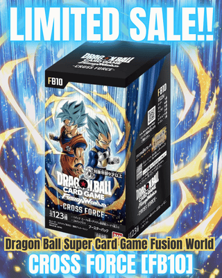 限時特賣 {BOX} Dragon Ball TCG Fusion World : CROSS FORCE FB10