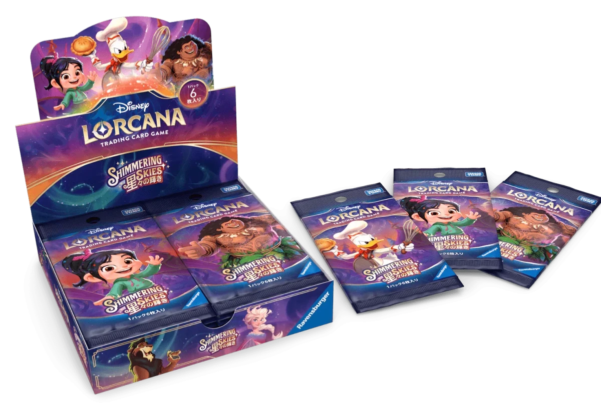 shimmering skies lorcana booster box Disney Lorcana Shimmering Skies, Booster Pack