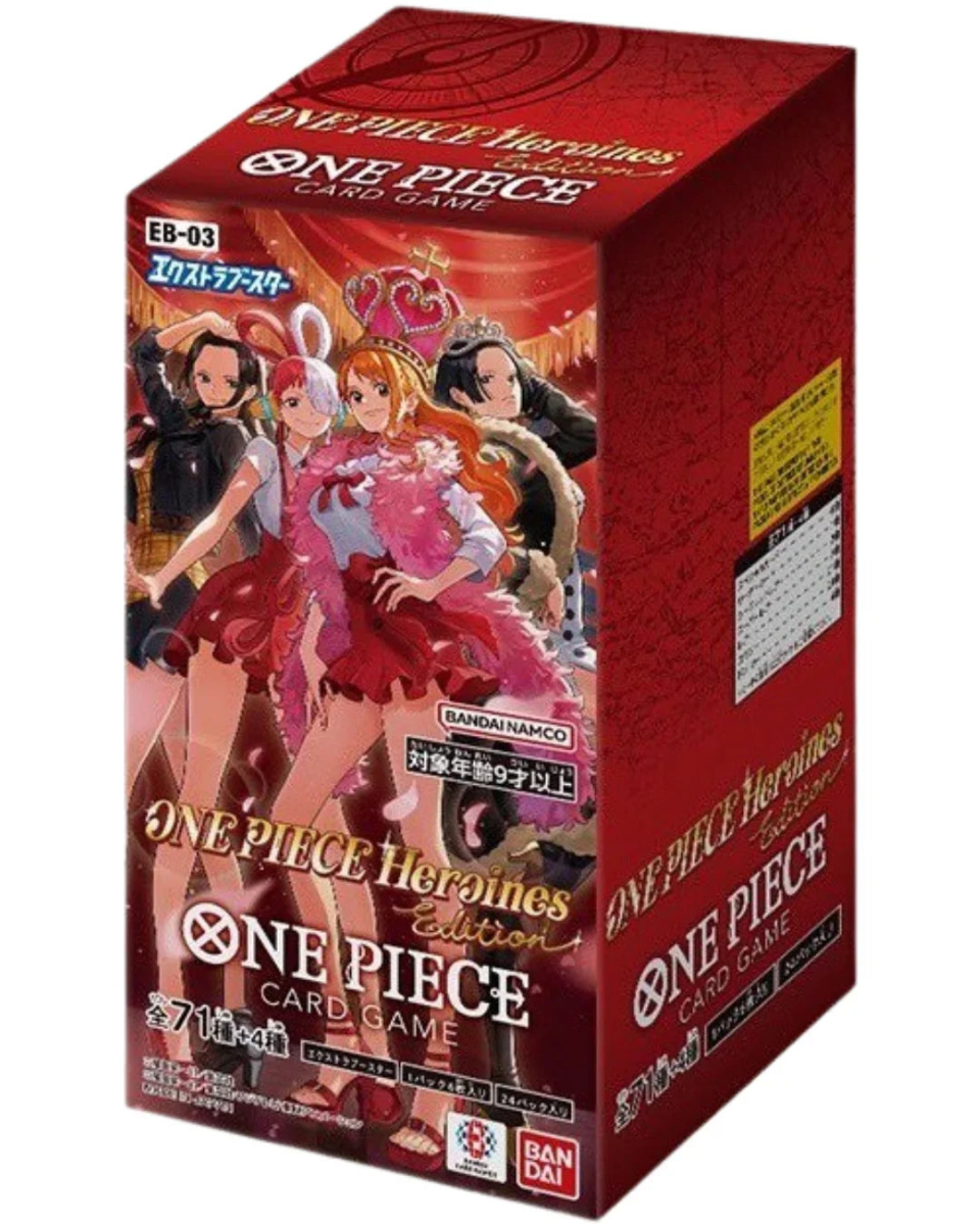 one piece card game 03 BOX} ONE PIECE TCG: ONE PIECE Heroines Edition EB-03 – PokeNinJapan