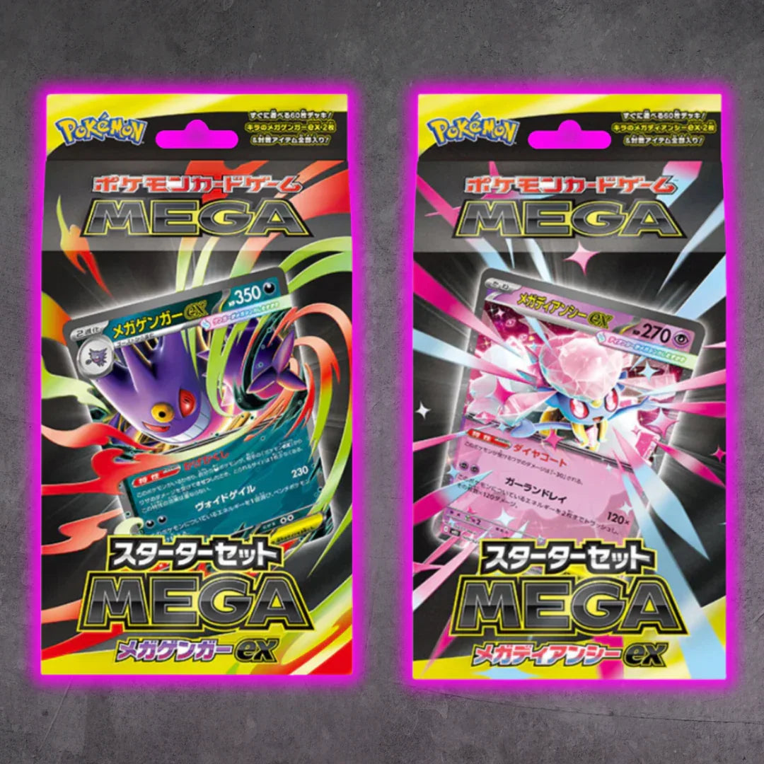 pokemon mega diancie ex card Bundle of 2} Mega Diancie ex & MEGA Mega Gengar ex