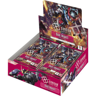 {GD02 Box} Gundam Card Game Booster Pack Dual Impact - PokeNinJapan
