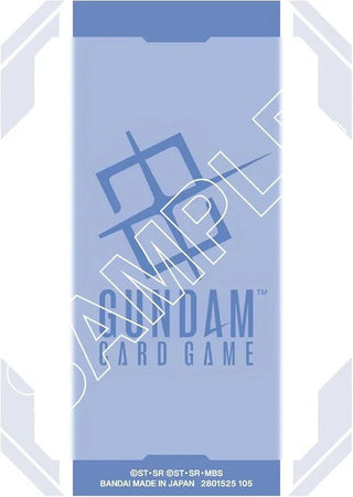Gundam card sleeves "Gundam Card Game Logo" PokeNinJapan Gundam card sleeves "Gundam Card Game Logo" PokeNinJapan