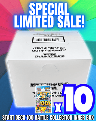 Limited Sale {Deck} Start Deck 100 Battle Collection Inner Box (10 Decks) | Japanese Pokemon Card - PokeNinJapan
