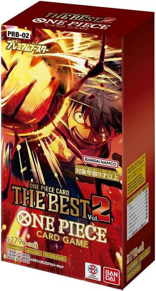 tcg the best one piece PRB-02 BOX} ONE PIECE TCG: ONE PIECE CARD THE BEST vol.2 – PokeNinJapan