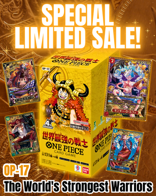 Limited Sale Pre-order {BOX} ONE PIECE TCG: The World's Strongest Warriors OP-17 - PokeNinJapan