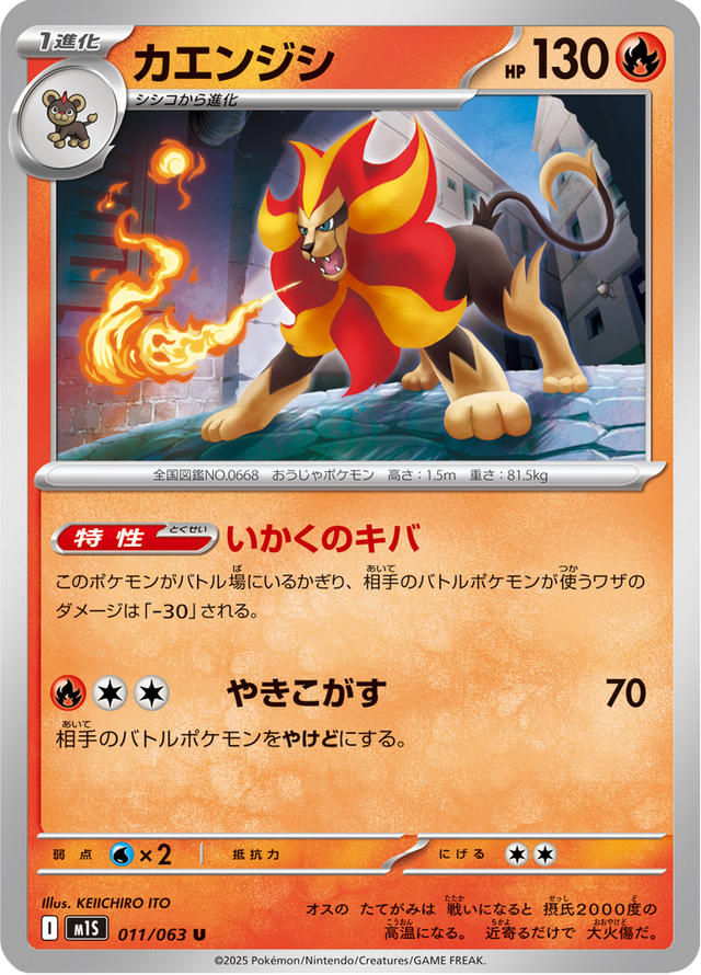 Pyroar 011/63