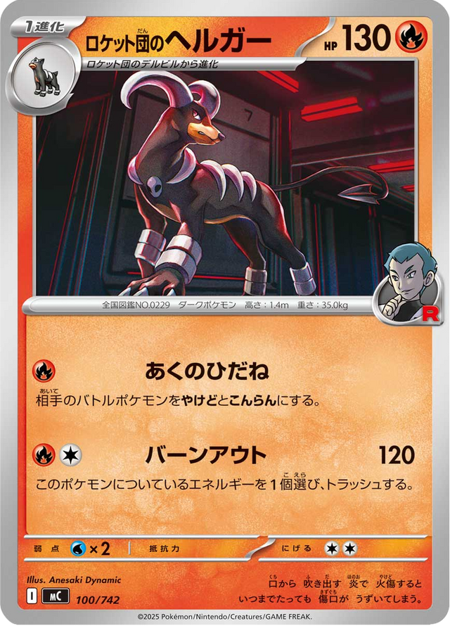 Team Rocket's Houndoom 100/742