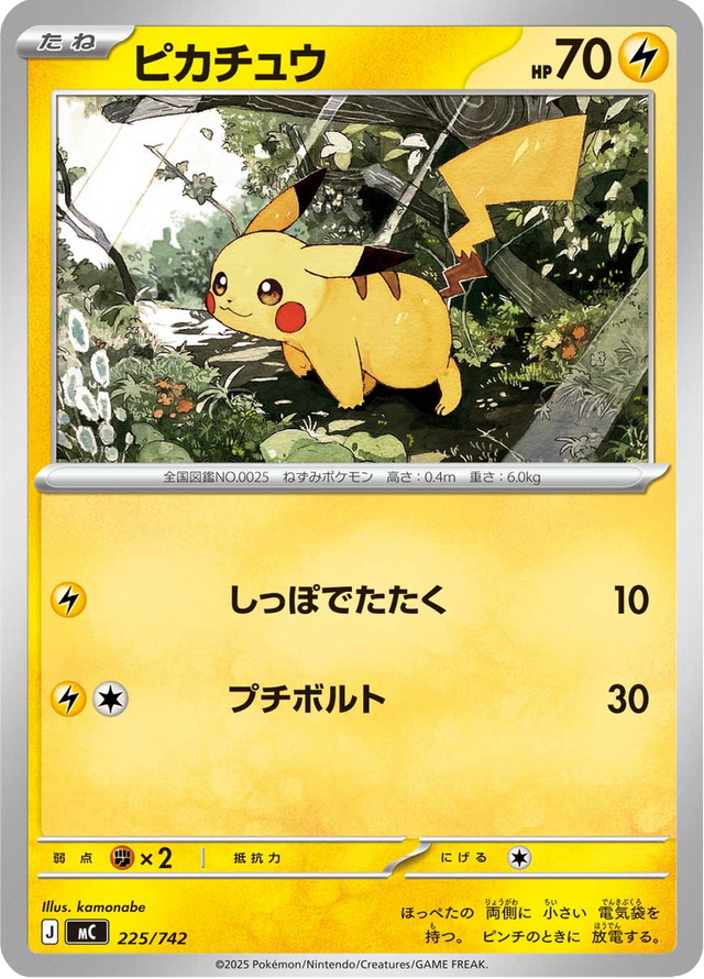 Pikachu 225/742