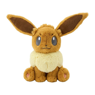 {Plush} Eevee Fluffy Hugging - PokeNinJapan