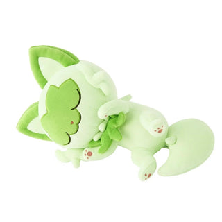 {Plush} Pokemon Sleep: Snuggling Sprigatito - PokeNinJapan