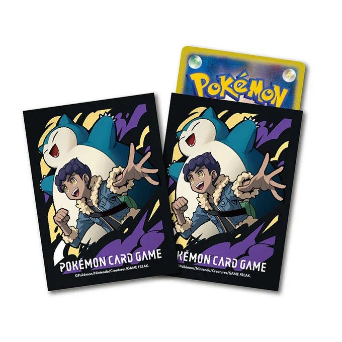 Pokmon card sleeves "Hop & Snorlax"  PokeNinJapan