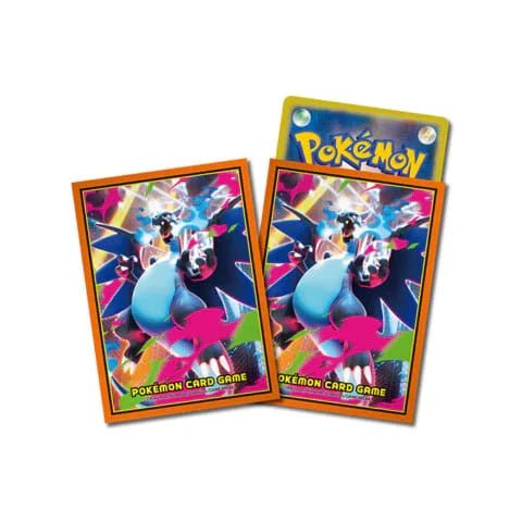 Pokmon card sleeves "Mega Charizard X" PokeNinJapan Pokmon card sleeves "Mega Charizard X" PokeNinJapan