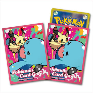 Pokémon card sleeves "Mimikyu＆Wobbuffet" - PokeNinJapan