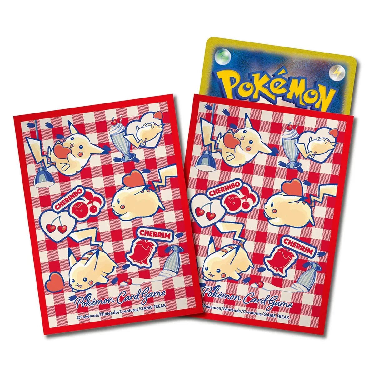 Pokmon card sleeves "Pikachu and Heart red" PokeNinJapan Pokmon card sleeves "Pikachu and Heart red" PokeNinJapan