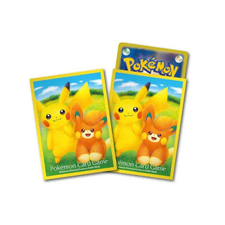 Pokémon card sleeves "Pikachu & Pawmi" - PokeNinJapan