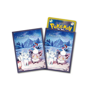 Pokémon card sleeves "Snowy Gathering" - PokeNinJapan