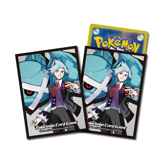 Pokémon card sleeves "Steven & Metagross black" - PokeNinJapan