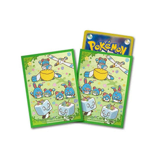 Pokémon card sleeves "The Flower Crown and Marill" - PokeNinJapan
