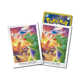 Pokémon card sleeves "The Johto Adventure: Lugia & Tyranitar" - PokeNinJapan
