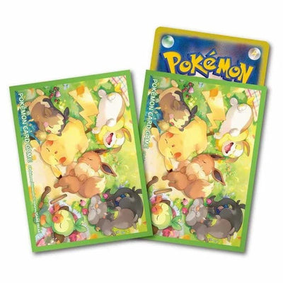 Pokémon card sleeves "Well done, everyone!"