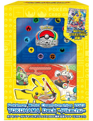 Pokemon World Championship 2023 「YOKOHAMA Deck - Pikachu - 」| Japanese Pokemon Card - PokeNinJapan