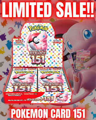 Limited Sale {sv2a Box} Pokemon Cards 151 | Japanese Pokemon Card Booster box
