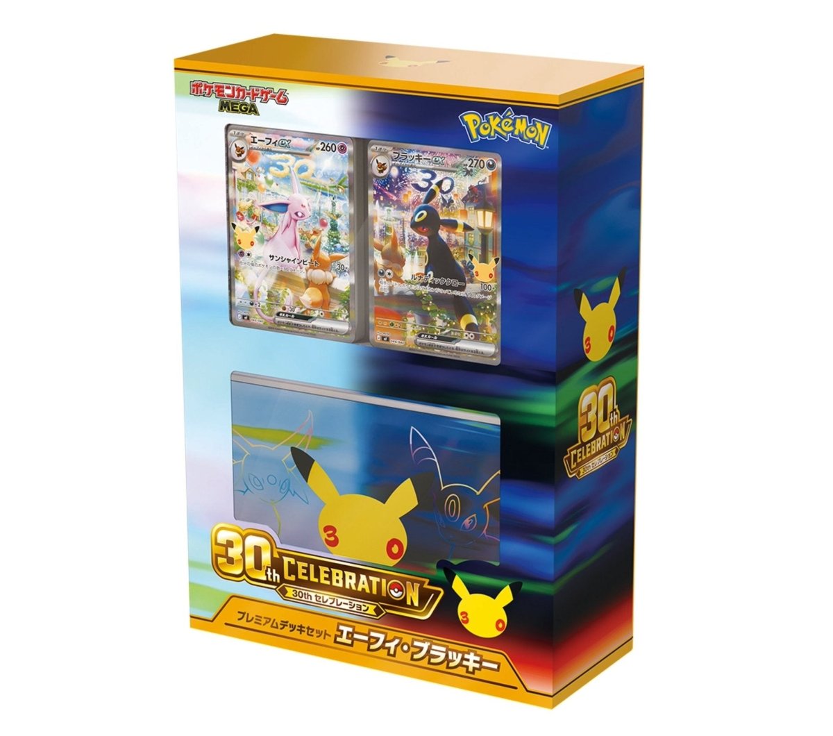 japanese celebrations pokemon booster box Pre-order 30th Celebration Premium Deck – Espeon Umbreon – PokeNinJapan