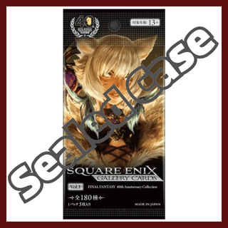 Pre-order {Case}SQUARE ENIX GALLERY Cards Vol.01 – FINAL FANTASY 40th Anniversary Collection Display Box | Japanese Ver. - PokeNinJapan